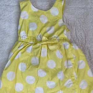 Yellow Sun Dress Size 12 Month